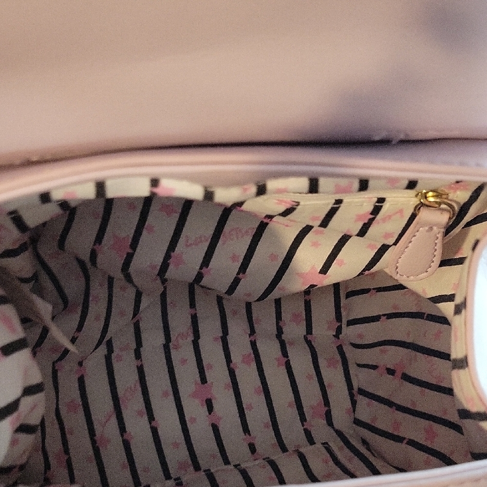 Betsey Johnson Light Pink Cat Backpack - Picture 5 of 5